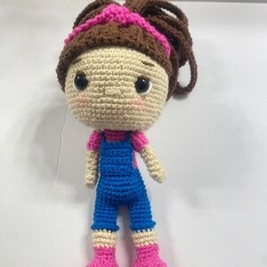 “Ms. Rachel-Inspired Crochet Amigurumi Doll - Perfect Gift for Little One